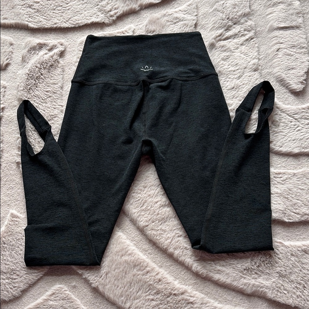 EUC- Beyond Yoga Spacedye Stirrup Legging- black